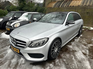 Mercedes-Benz C-klasse Estate AMG-Sportpakket 180 157 pk Edition 1 /Pano-Dak/ Night-Pakket/ Leder/ Sport-Stoelen/ Stoel.Verw/ Led-Koplamp/ Park.Sens/ 19'' LMV