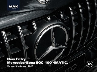 Mercedes-Benz EQC 400 4MATIC AMG Line, schuifdak, tr.haak, 21", memory, 360 camera, ACC, HUD, keyless, privacy, dealeroh