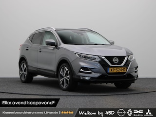 Nissan Qashqai 140pk DIG-T Tekna | Panormadak | Half lederen bekleding | Stoelverwarming | Navigatie | Climate control | Rondomzicht camera |