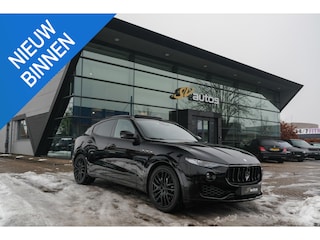 Maserati Levante Gransport 3.0 V6 D 275pk Panoramadak Schaalstoelen VOL!!! Carbon pakket NLauto 21" LMV Stoelkoeling Luchtvering