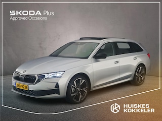 Skoda Octavia Combi Business Edition Plus 1.5 eTSI 115pk DSG Automaat Trekhaak, Panoramadak, Adaptive cruise control, Navigatie, LED matrix koplampen, Achteruitrijcamera