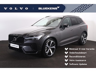 Volvo XC60 T8 Recharge AWD Ultra Dark - Luchtvering - Panorama/schuifdak - IntelliSafe Assist & Surround - 360º Camera - Bowers & Wilkins audio - Adaptieve LED koplampen - Verwarmde voorstoelen, stuur & achterbank - Parkeersensoren voor & achter - Elektr. bedienb. voorstoelen met geheugen - Geventileerde voorstoelen - Head up display - Draadloze tel. lader - Extra getint glas - 21' LMV