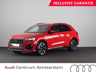 Audi Q3 45 TFSI e S edition 245pk | Navigatie | Trekhaak | Adaptieve cruise controle | 3 spaaks afgevlakt stuurwiel | 19 inch Lichtmetalen velgen