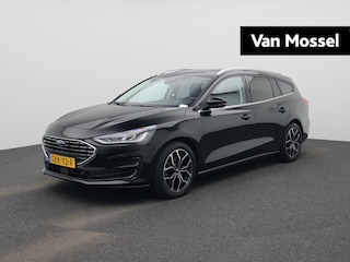 Ford Focus Wagon 1.0 EcoBoost Hybrid Titanium | Climate Control | Cruise Control | Parkeersensoren Voor + Achter | Navigatie | Apple Carplay/ Android Auto |
