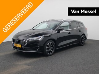 Ford Focus Wagon 1.0 EcoBoost Hybrid Titanium | Climate Control | Cruise Control | Parkeersensoren Voor + Achter | Navigatie | Apple Carplay/ Android Auto |