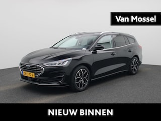 Ford Focus Wagon 1.0 EcoBoost Hybrid Titanium | Climate Control | Cruise Control | Parkeersensoren Voor + Achter | Navigatie | Apple Carplay/ Android Auto |