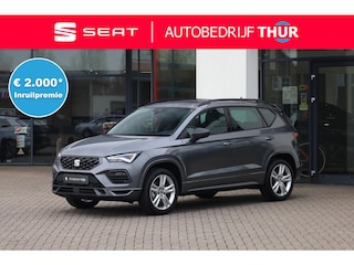 Seat Ateca 1.5 TSI FR Business Intense 150PK / 110kW Achteruitrijcamera, panoramadak, Apple Carplay & Android Auto, dodehoekdetectie, navigatie, verwarmbare voorstoelen + stuurwiel, alcantara interieur, digitaal instrumentenpaneel, adaptive cruise control (ACC), grootlichtassistent, elektr. bedienbare achterklep, 18'' LMV 'Performance Brilliant Silver'