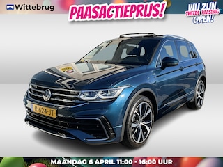 Volkswagen Tiguan 1.4 TSI eHybrid R-Line Business+ / AUTOMAAT/ 2X R-LINE/ 245 PK/ TREKHAAK/ PANO/ CAMERA/ PARK. SENSOREN/ LED/ DIGITAL DASHBOARD/ NAVI/ CLIMA/ 20" LMV