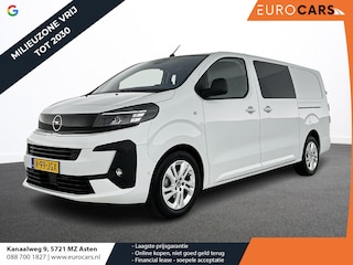Opel Vivaro 2.0 Diesel 180 S&S L3 Automaat Dubbele Cabine 2 schuifdeuren Android Auto/Apple CarPlay Navigatie Keyless Entry&Start Climate Control Camera Cruise Control Houten afwerking laadruimte Trekhaak lichtmetalen velgen