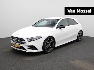 Mercedes-Benz A-klasse 180 Business Solution AMG | Automaat | Navigatie | Sfeerverlichting | Achteruitrijcamera | Stoelverwarming | Wide Screen Virtual Cockpit | Cruise Control | Climate Control | Parkeersensoren | Bluetooth | LED | Sportstuur | Half-Leder | Lichtmetalen Velgen|