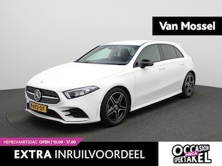 Mercedes-Benz A-klasse 180 Business Solution AMG | Automaat | Navigatie | Sfeerverlichting | Achteruitrijcamera | Stoelverwarming | Wide Screen Virtual Cockpit | Cruise Control | Climate Control | Parkeersensoren | Bluetooth | LED | Sportstuur | Half-Leder | Lichtmetalen Velgen|