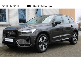 Volvo XC60 2.0 T6 Plug-in hybrid AWD Plus Dark Verwarmbare Voor- En Achterstoelen | 360 Graden Camera | Apple Carplay/Android Auto | Adaptieve Cruise Control | Panoramisch Schuif-/kanteldak | Draadloze Telefoonlader | Trekhaak Semi-Elektrisch | LED Koplampen | Elektrisch Verstelbare Stoelen | Keyless Entry | Lederen Bekleding | Stuurwielverwarming