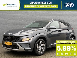 Hyundai Kona 1.6 GDI HEV 141pk DCT Fashion | 100% Dealeronderhouden | 16 inch LMV | Head up display