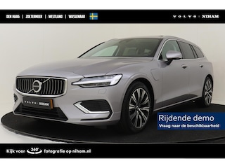 Volvo V60 T6 PLUG-IN HYBRID AWD ULTRA BRIGHT -PANO.DAK|HARMAN/KARDON|360°CAM|POWER-SEATS|HEAD-UP DISP.|PRIVACY.GLAS