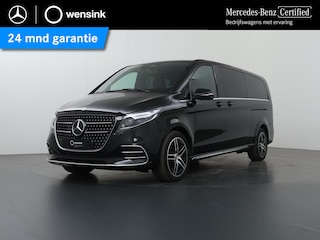 Mercedes-Benz V-klasse 300d | XL L3 | AMG | 4-MATIC | Dubbele Cabine | 360 CAMERA | DISTRONIC PLUS | LEDER ZWART "LUGANO" | ALARM | STOELVERWARMING | NAVIGATIE | CARPLAY | ANDROID AUTO | CLIMATE CONTROL | DAB+ | CERTIFIED