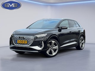 Audi Q4 40 S 300 pk edition 77 kWh, SOH 92,5 %, 1 e eigenaar, 2 X S line, 21 ", Electrische trekhaak, NL auto met nap