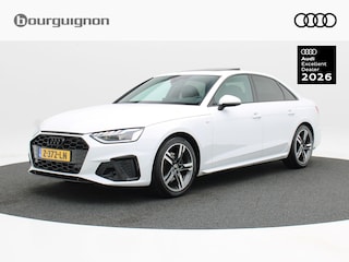 Audi A4 Limousine 35 TFSi S-Line Competition 150 Pk Automaat | Open Dak | Zwart Optiek | Virtual Cockpit | Sportstoelen | CarPlay | LED | Sensoren | 18 Inch | 91.236 Km!