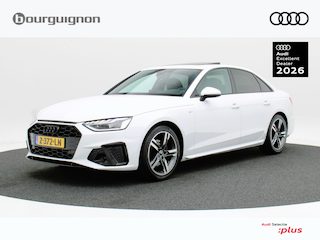 Audi A4 Limousine 35 TFSi S-Line Competition 150 Pk Automaat | Open Dak | Zwart Optiek | Virtual Cockpit | Sportstoelen | CarPlay | LED | Sensoren | 18 Inch | 91.236 Km!