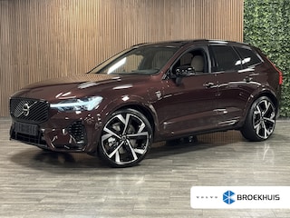 Volvo XC60 T8 AWD Recharge Ultra Dark Vol! | 455pk | Bowers & Wilkins | Luchtvering | Trekhaak | Mulberry Red | 360° Camera | Head-Up Display | Adaptieve Cruise Control | Stoelverwarming voor+achter | Stuurwielverwarming | 22 Inch | Full LED Meesturende koplampen | Pilot Assist | BLIS Dode Hoek Detectie | Elektrische voorstoelen geheugen | Nordico Microtech Cardamom Quilted/Cardamom bekleding | Zitting verlenging voorstoelen | Lederen Dashboard | Gelamineerde/geluidwerende zijruiten | Schuifdak | Google Infotainment | Keyless Drive | Parkeersensoren voor+achter | Privacy Glass | Elektrisch bedienbare achterklep | Alarm Klasse III | DAB Radio | Apple Carplay/Android Auto | Draadloos telefoon opladen | Volvo On Call met mobiele App functie | Mulberry Red Metallic |