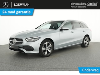 Mercedes-Benz C-klasse Estate 300 e Plug-In Hybride  | Trekhaak | Ledkoplampen | Sfeerverlichting | Stoelverwarming |Distronic | Rijassistentiepakket Plus | Easy-Pack Achterklep. Inclusief 24 maanden MB Certified garantie voor Europa.