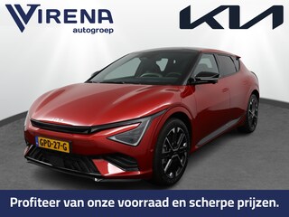 Kia EV6 GT-Line 84 kWh - Stoel/Stuur verwarming - Stoel ventilatie - Geheugen bestuurdersstoel - Head-up display - Apple Carplay/Android Auto - Fabrieksgarantie t/m 11-10-2031