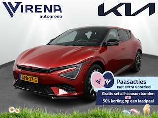 Kia EV6 GT-Line 84 kWh - Stoel/Stuur verwarming - Stoel ventilatie - Geheugen bestuurdersstoel - Head-up display - Apple Carplay/Android Auto - Fabrieksgarantie t/m 11-10-2031