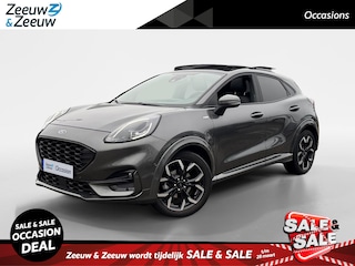 Ford Puma 1.0 EcoBoost Hybrid ST-Line X | Apple Carplay/Android Auto | Adaptive Cruise Control | Achteruitrijcamera | BLISS | Driver Assistance Pack | Panormadak | Winter Pack | Trekhaak | B&O | 12 Maanden BOVAG Garantie |
