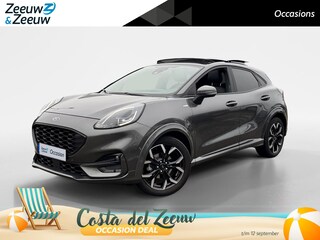 Ford Puma 1.0 EcoBoost Hybrid ST-Line X | Apple Carplay/Android Auto | Adaptive Cruise Control | Achteruitrijcamera | BLISS | Driver Assistance Pack | Panormadak | Winter Pack | Trekhaak | B&O | 12 Maanden BOVAG Garantie |