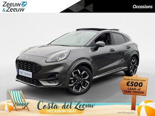 Ford Puma 1.0 EcoBoost Hybrid ST-Line X | Apple Carplay/Android Auto | Adaptive Cruise Control | Achteruitrijcamera | BLISS | Driver Assistance Pack | Panormadak | Winter Pack | Trekhaak | B&O | 12 Maanden BOVAG Garantie |