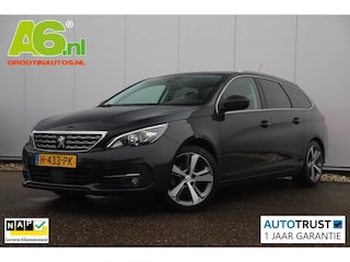 Peugeot 308 SW 1.5 BlueHDi Blue Lease Premium 131PK Trekhaak Panoramadak Leder Navigatie Carplay Android 17 inch