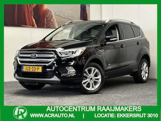 Ford Kuga 1.5 ECOBOOST TITANIUM AWD NAVIGATIE CRUISE CONTROL BLUETOOTH TELEFOON MEDIA VOORBEREIDING AFN. TREKHAAK ACHTERUITRIJCAMRERA PDC ZEER MOOI !! 3010
