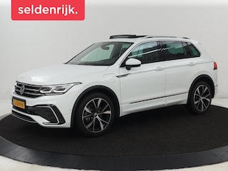 Volkswagen Tiguan 1.4 TSI eHybrid R Line | Panoramadak | Leder | Stoelverwarming | Trekhaak | 360 Camera | Adaptive cruise | Carplay | Matrix LED | Navigatie | Achterbankverwarming | PHEV | Plug In
