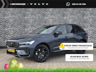 Volvo XC60 2.0 T6 Plug-in hybrid AWD Ultra Black Edition | Head-up display | Adaptieve Cruise Control| Stoel + stuurverwarming |  | Panoramadak | Extra getint glas | PDC + Camera| Elektr. sportstoelen incl. memory | Lederen dashboard | 21" velgen |