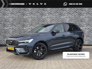 Volvo XC60 2.0 T6 Plug-in hybrid AWD Ultra Black Edition | Head-up display | Adaptieve Cruise Control| Stoel + stuurverwarming |  | Panoramadak | Extra getint glas | PDC + Camera| Elektr. sportstoelen incl. memory | Lederen dashboard | 21" velgen |