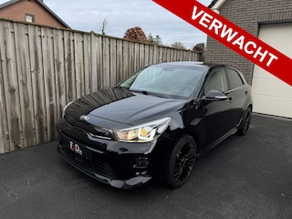 Kia Rio 1.0 T-GDI 100pk GT-Line Navi Leder Carplay Camera Keyless Stuur en StoelVerwaming DAB Clima 17" Pdc