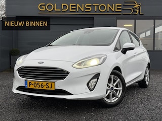 Ford Fiesta 1.0 EcoBoost Hybrid ST-Line X Navi,125pk,6 Bak,Carplay,Camera,Stoelverw,Stuurverw,Clima,Cruise,Pdc V+A,Lm velgen,N.A.P,Apk tot 04-2027