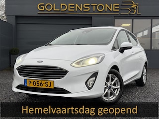 Ford Fiesta 1.0 EcoBoost Hybrid ST-Line X Navi,125pk,6 Bak,Carplay,Camera,Stoelverw,Stuurverw,Clima,Cruise,Pdc V+A,Lm velgen,N.A.P,Apk tot 04-2027
