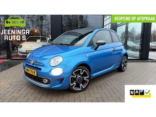 Fiat 500 0.9 TwinAir Turbo Sport|AppleCarPlay|Leer|Pano
