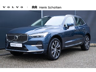 Volvo XC60 2.0 T6 Plug-in hybrid AWD Ultimate Bright | Luchtvering | semi Elec. inklapbare trekhaak | Blond Moriitz Leder |  4 camera's | Alarm klasse III af-fabriek|