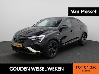 Renault Arkana E-TECH Hybrid 145 E-Tech Engineered | Automaat | Apple Carplay/Android Auto | Cruise Control | Climate Control | Lederen Bekleding | Stoelverwarming | Achteruitrijcamera | Parkeersensoren | Lichtmetalen Velgen |