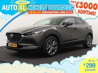 Mazda CX-30 2.0 187PK Aut. e-SkyActiv-X Hybrid Luxury Trekhaak Camera Leder