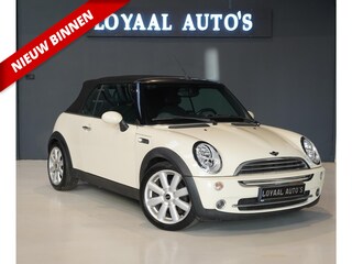 Mini Cooper Cabrio 1.6 | CABRIO | AIRCO | STOELVERW. | LEER |APK.