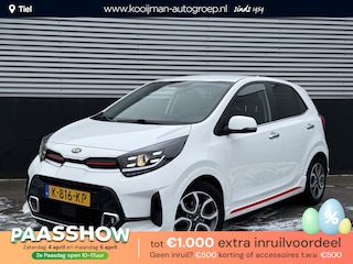 Kia Picanto 1.0 DPi GT-Line 1e eign. Dealeronderhouden, Navigatie, Lederen bekleding, Privacy glass, Smart Key