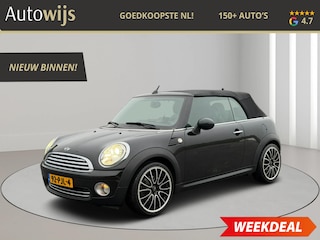 Mini Cooper Cabrio 1.6 Chili|XENON|120PK|LEDER|NAVI|LM-VELG