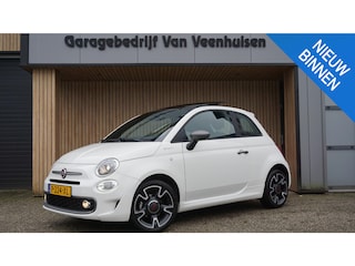 Fiat 500 1.0 70pk 3Drs Hybrid Sport Schuif/kantel Panoramadak Sportstoelen 16inch LM Virtual *NL auto* 40842km!