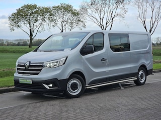Renault Trafic 2.0 dCi 150 T29 L2H1 DC Airco Automaat Navi Sidebars Euro6 150Pk NAP 1e Eigenaar!