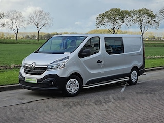 Renault Trafic 2.0 dCi 145 T29 L2H1 DC Airco Automaat Navi Sidebars Euro6 145Pk NAP 1e Eigenaar!