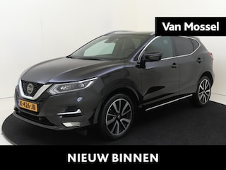 Nissan Qashqai 1.3 DIG-T Tekna + | Navigatie | Leder | Panoramadak | Camera | 1e eigenaar |