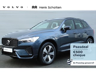 Volvo XC60 2.0 T6 Plug-in hybrid AWD Plus Dark | 19" 5-Dubbel Spaaks Glossy Black / Diamond Cut Velgen | Kunstlederen Bekleding |Trekhaak Met Semi Elektrisch Inklapbare Kogel, 13-Polig | Keyless Entry | Keyless Start | Elektrisch Verstelb. Bestuurdersstoel Met Geheugen | Electronic Climate Controle | Voorstoelen / Stuurwiel Verwarmd | 360 Rondomzicht Camera |