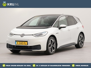 Volkswagen ID.3 First Plus 58 kWh incl afneembare trekhaak | Afneembare trekhaak | Apple Carplay | Navigatie | Achteruitrij camera | Parkeersensoren voor en achter | Wifi | Spraalbediening | Voorstoelen verwarmd |